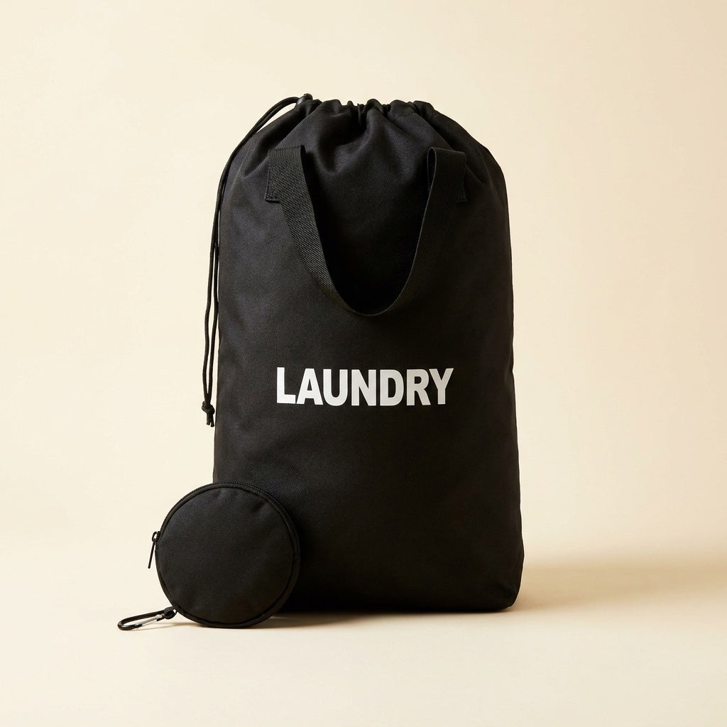 Sac à linge de voyage pliable