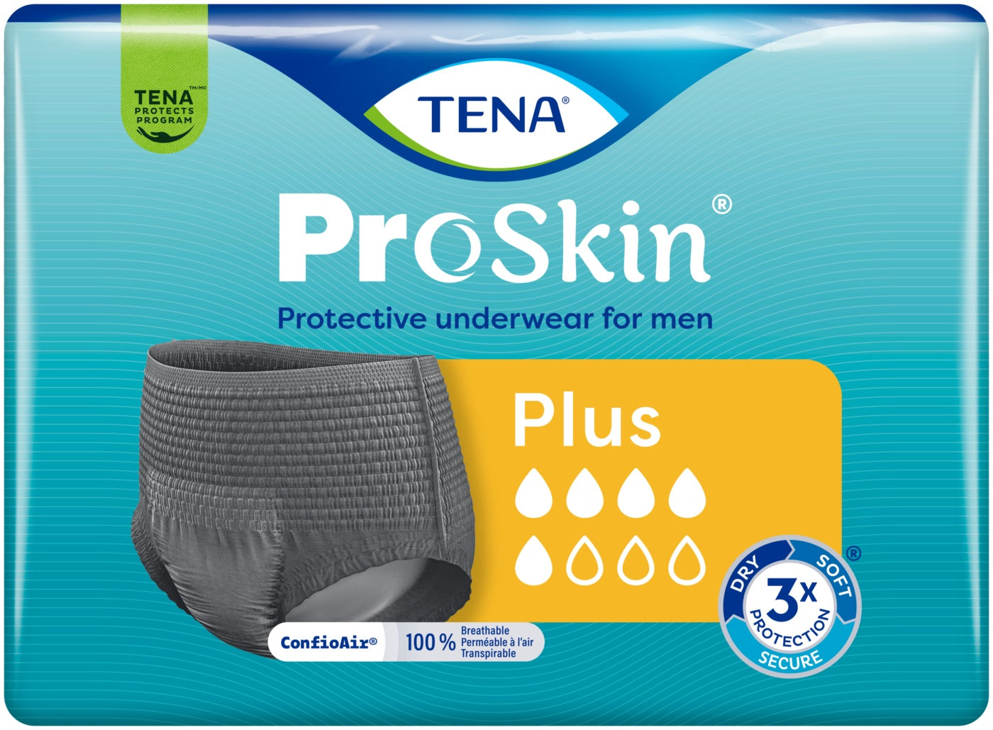 TENA ProSkin Plus homme emballage